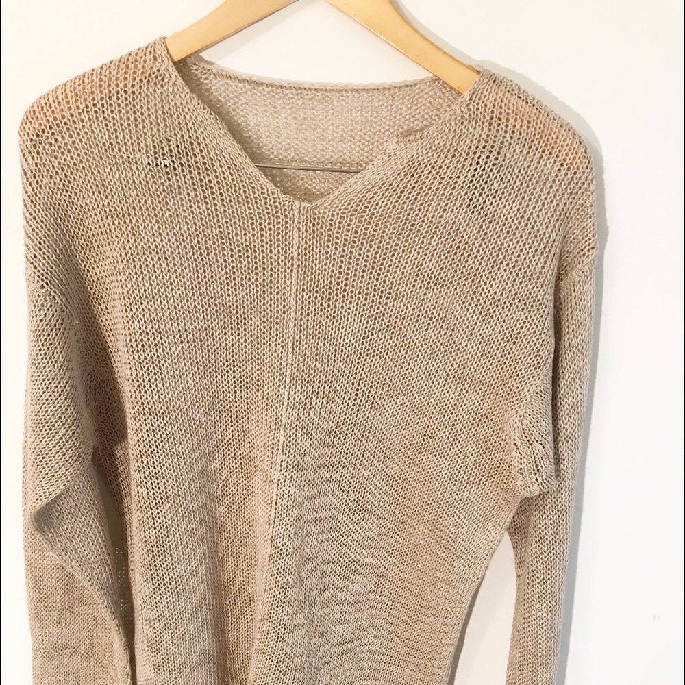 Knitted Oversized Pullover Sweater - image 1